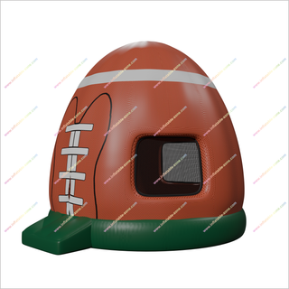 Football Themed Bouncy Inflatable Castle Fun Event Moonwalk Inflatable Football Bounce House Rental