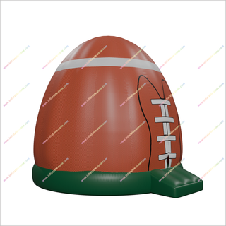 Football Themed Bouncy Inflatable Castle Fun Event Moonwalk Inflatable Football Bounce House Rental