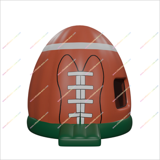 Football Themed Bouncy Inflatable Castle Fun Event Moonwalk Inflatable Football Bounce House Rental