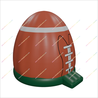 Football Themed Bouncy Inflatable Castle Fun Event Moonwalk Inflatable Football Bounce House Rental