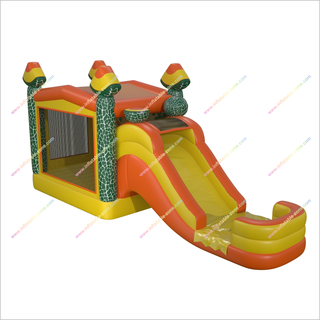 Best Cantaloupe Bounce House Slide Water Inflatable Fun Jumping Castle With Water Slide Combo Near Me - Inflatable-Zone