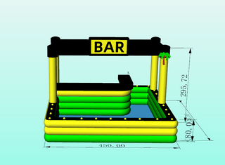 Awesome Inflatable Pool Bar Inflatable Pub House Blow Up Pool Bar for Party