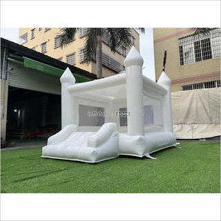 Small Size All White Bounce House,Bouncer Jumping Castle Inflatable,White Inflatable Bouncer