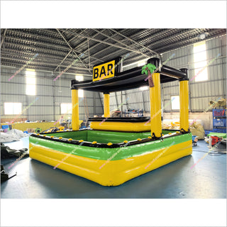 Awesome Inflatable Pool Bar Inflatable Pub House Blow Up Pool Bar for Party