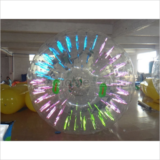 PVC Light Inflatable Glow Zorb Ball, Light Zorb Balls