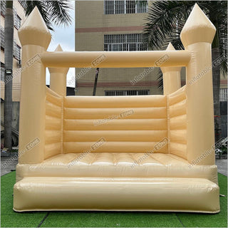 New Color Peach Bounce House Castle