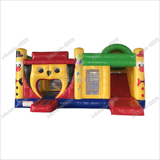 Commercial Big Mouth Puppy Bounce House Inflatable Combo With Slide Indoor Jumping Castle Hire