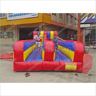 Promotion Adult Inflatable Bungee Run Game For Competition Inflatable Run Race