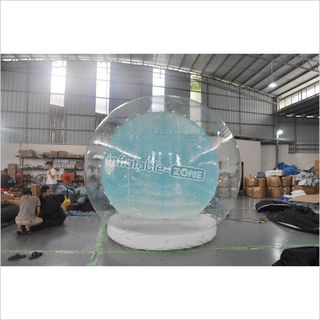 Christmas Human Size Inflatable Snow Globe Hire Snow Globe Bounce House