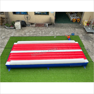 6M Inflatable Tumble Track Trampoline,Air Bouncer Inflatable Trampoline