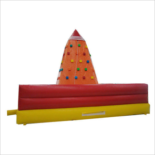 Challenging Inflatable Climbing Tower , Amusement Park Inflatable Climbing Wall And Slide