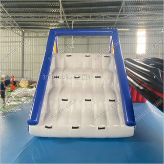 Inflatable Floating Water Park Games Inflatable Water Play Slide Inflatable Water Climbing Wall For Lake