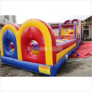 Commercial Inflatable Obstacle Course Inflatable Gems Adventure Obstacle Course