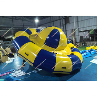 Saturn Inflatable Water Toy Rotation Floating Water Games Inflatable Disco Boat Fun Toys For Lake