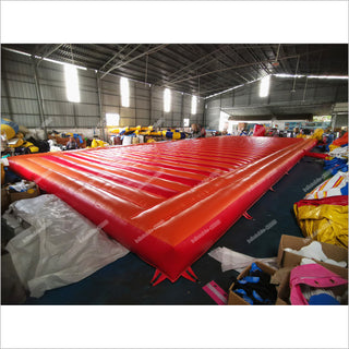 Large Inflatable Jumping Pad Trampoline Mat Tarpaulin Inflatable Bounce Board Inflatable Jumping Bag