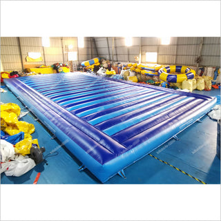 Large PVC Tarpaulin Inflatable Jumping Pad Bouncer Kids Playground Equipment For Jumping Mat Gamme