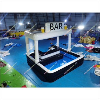 Coolest Inflatable Outdoor Pool Bar Water Blow Up Bar Party Event Backyard