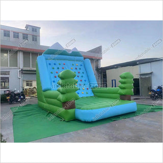 Inflatable Climbing Wall Game Bounce House Jumper Inflatable Outdoor Sports Game