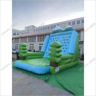 Inflatable Climbing Wall Game Bounce House Jumper Inflatable Outdoor Sports Game