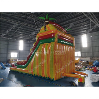 Inflatable Water Slide Slipping Slide With Pool Blow Up Bounce Slides