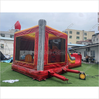 Inflatable Truck Bounce House Slide Combo Adventure All Fun Bouncing Castle Jumping House