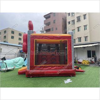 Inflatable Truck Bounce House Slide Combo Adventure All Fun Bouncing Castle Jumping House