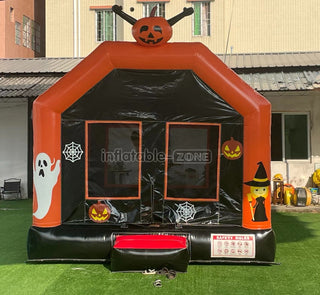 Inflatable Halloween Bounce House Happy Hop Bouncy Castle Blow Up Jumper Party Bouncer Castle