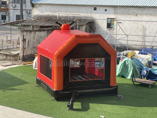 Inflatable Halloween Bounce House Happy Hop Bouncy Castle Blow Up Jumper Party Bouncer Castle