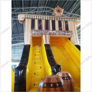 Inflatable Pirate Ship Slide Bouncy House Blow Up Slide Jumper