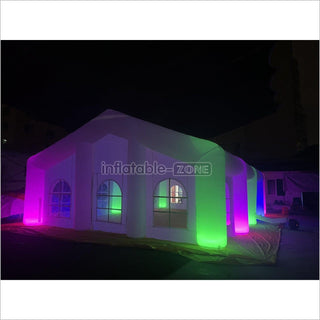 Inflatable Led Light Wedding Party Tent Inflatables Booth Night Club Outdoor Show Decoration