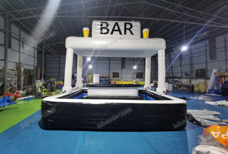 Coolest Inflatable Outdoor Pool Bar Water Blow Up Bar Party Event Backyard