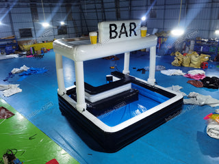 Coolest Inflatable Outdoor Pool Bar Water Blow Up Bar Party Event Backyard