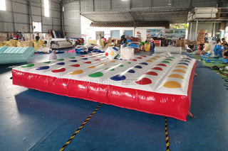 Super Fun Jumbo Inflatable Twister Game Indoors Or Outdoors Perfect For Parties And Events