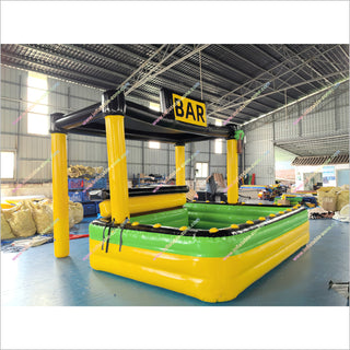 Awesome Inflatable Pool Bar Inflatable Pub House Blow Up Pool Bar for Party