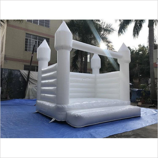 Toddler White Bounce House,White Bounce House Slide