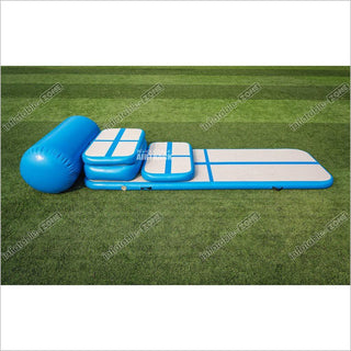 Air Tumble Track Set Gymnastics Inflatable Tumble Track Home