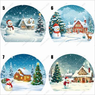 Merry Christmas Snow Globe Inflatable Indoor Park Custom Snow Globe Clear Igloo Tent For Backyard Party - Inflatable-Zone