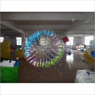 PVC Light Inflatable Glow Zorb Ball, Light Zorb Balls