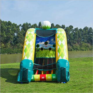 Golf Challenges Target Games Childrens Inflatable Toys Entertainment Sports Party Hire Equipment