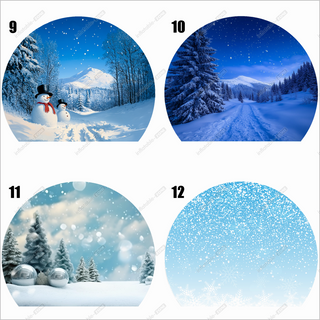 Holiday Party Themes Inflatable Snow Dome Bubble Bouncing Best Snow Globes Activities For Christmas Near Me - Inflatable-Zone