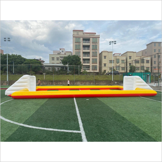 Inflatable Football Arena Pitch, Inflatable Soccer Arena Field With Abstacle Soccer Field