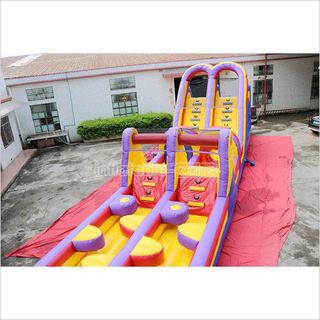 Commercial Inflatable Obstacle Course Inflatable Gems Adventure Obstacle Course