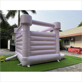 Commercial Custom Color Pastel Colour Bouncy Castle, Pastel Purple Bounce House For Party