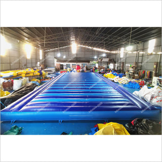 Large PVC Tarpaulin Inflatable Jumping Pad Bouncer Indoor Or Outdoor Kids Playground Equipment For Jumping