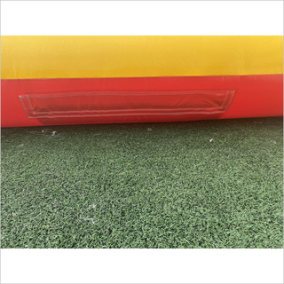 Inflatable Football Arena Pitch, Inflatable Soccer Arena Field With Abstacle Soccer Field