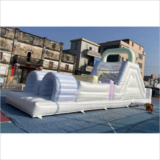 Large Inflatable Obstacle Course Slip And Slide Birthday Party Fun Obstacle Course For Adults