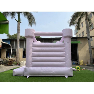 Commercial Custom Color Pastel Colour Bouncy Castle, Pastel Purple Bounce House For Party