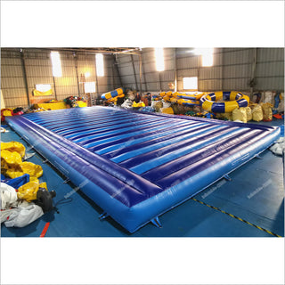 Large PVC Tarpaulin Inflatable Jumping Pad Bouncer Indoor Or Outdoor Kids Playground Equipment For Jumping