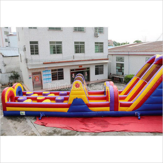 Commercial Inflatable Obstacle Course Inflatable Gems Adventure Obstacle Course