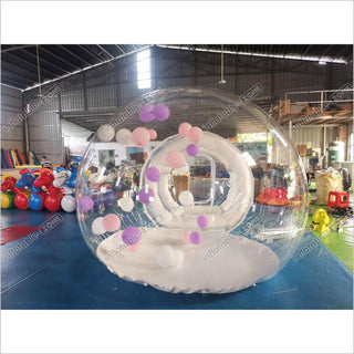 Inflatable Dome Tent Outdoor Bubble House Bubble House With Hot Tub Igloo